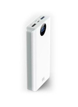 Зовнішній акумулятор Gusgu Xiamen Mini 80000M 20000 mAh White